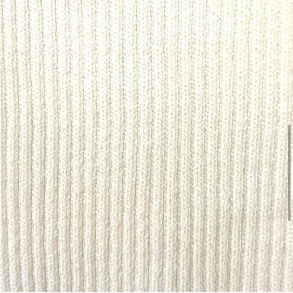 Naked Wardrobe - Ribbed Bodycon Split Hem Legging Pants, White, L/XL, NWT - Picture 5 of 8